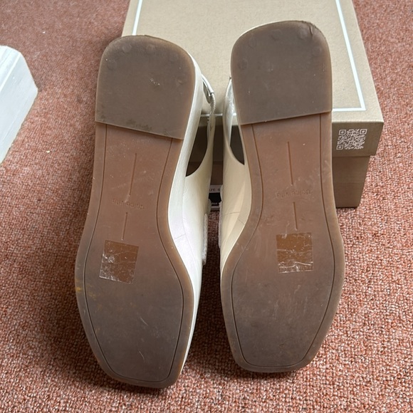 Dolce Vita Ivory Crinkle Patent Leather 6.5 EUC - Picture 5 of 7